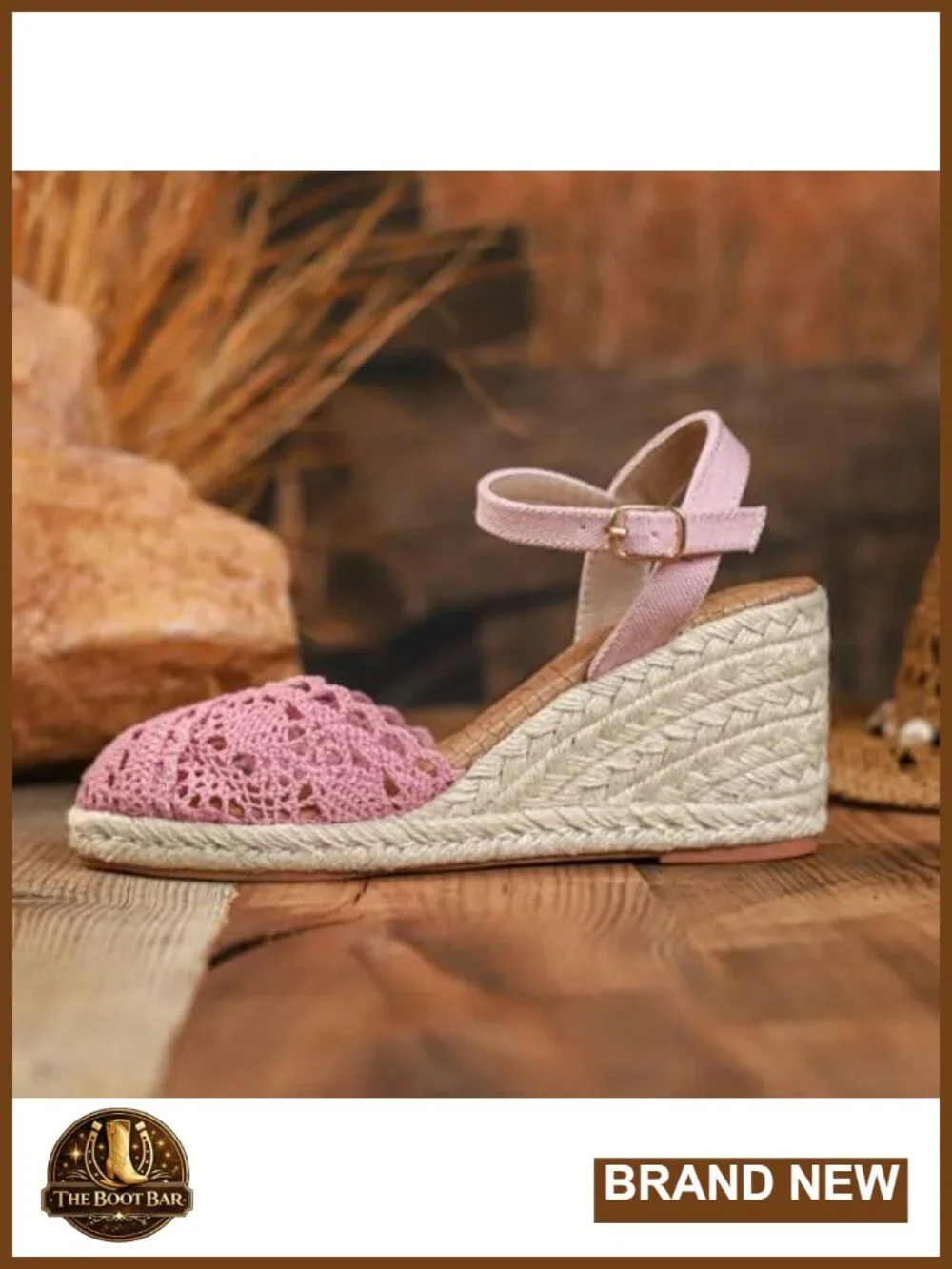 Closed Toe Wedge Sandals Woven Espadrille Ankle Strap Buckle Summer Beach Boho